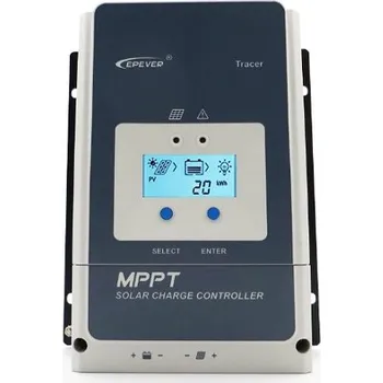 solární regulátor EPsolar Epever MPPT solární regulátor nabíječka 12/24 / 36V / 48 V, 60A, vstup 150V, LCD UI (XTRA6415AN)