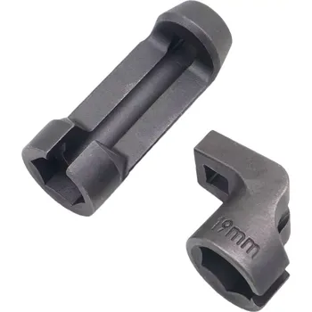 Gola sada Hlavice nástrčné na čidlo teploty výfukových plynů, 19 mm, sada 2 dílů, Welzh (Welzh Werkzeug)