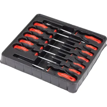 Šroubovák Sada šroubováků torx - T-profil, 12 dílů, Welzh (Welzh Werkzeug)