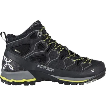 Pánská treková obuv Boty Montura Yaru Cross Mid GTX 46 EU black/lime green