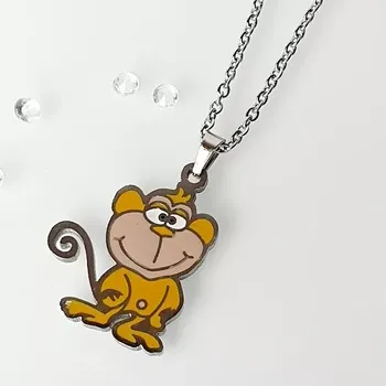 Řetízek Ocelový řetízek - opice