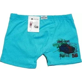 Dětské trenýrky AUTO 4044 azurové