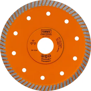 Řezný kotouč NAREX DIA 125 TC - Diamantový dělicí kotouč na keramiku TURBO CERAMIC