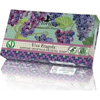 Koupelová kosmetika Florinda Rostlinné mýdlo Uva Fragola 100 g