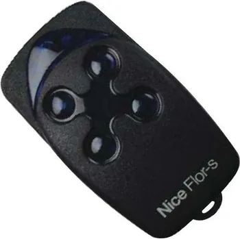 FLO4R-S dálkový ovladač Nice - vysílač 4-kanálový, plovoucí kód, 433,92 MHz