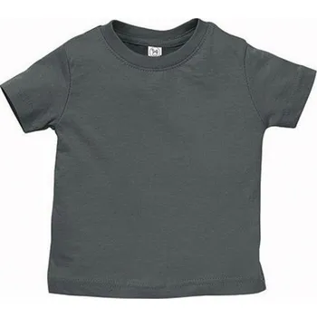 Chlapecké tričko Rabbit Skins Dětské triko 3322EU Charcoal 24 months