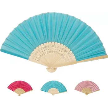 Karnevalový doplněk Látkový vějíř k dozdobení