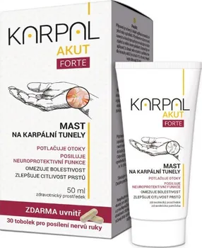 Bylinná léčivá mast Simply You Karpal Akut Forte 50 ml + 30 tob.