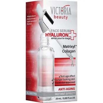 Pleťový krém Victoria Beauty Hyaluron Pleťové sérum s kolagenem a matrixylem 20 ml