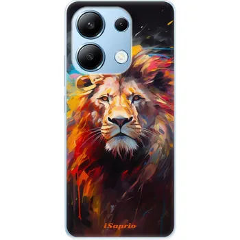 Pouzdro na mobilní telefon Odolné silikonové pouzdro iSaprio - Abstract Lion - Xiaomi Redmi Note 13