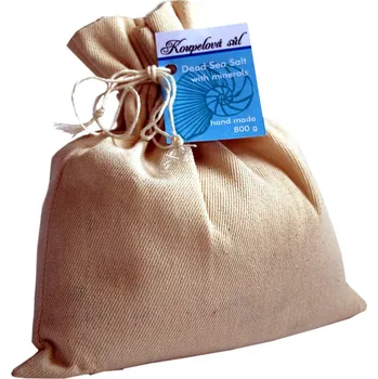 Koupelová pěna Botanico Solný nahřívací pytlík se solí z Mrtvého moře, 800g