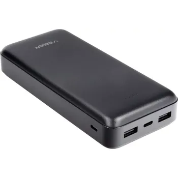 Powerbanka Powerbanka Veger A20 20000 mAh – 2× USB, 2A výstup (Powerbanka Veger A20 s kapacitou 20000 mAh – 2× USB výstup, 2A rychlé nabíjení, LED indikace, lehká a odolná konstrukce)