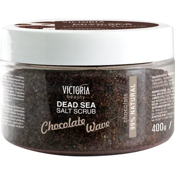 Tělový peeling Victoria beauty Tělový peeling se solí z Mrtvého moře s vůní čokolády 400 g