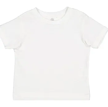 Dívčí oblečení Rabbit Skins Dětské bavlněné triko 3321EU White 3 years