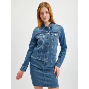Dámská casual bunda Orsay Modrá dámská džínová bunda - Dámské Orsay modrá | světle modrá 2246873