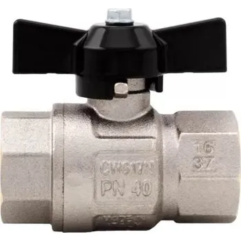 Ventil INAIRCOM Kulový kohout motýlek G 3/4" i x G 3/4" i