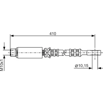 Brzdová hadice Brzdová hadice BOSCH 1 987 476 805