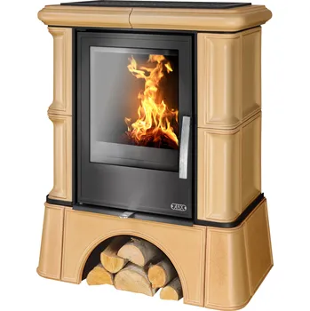 Krbová kamna ABX, spol. s.r.o. ABX BAVARIA K I kachlová kamna 3,5-9kW, naturbraun