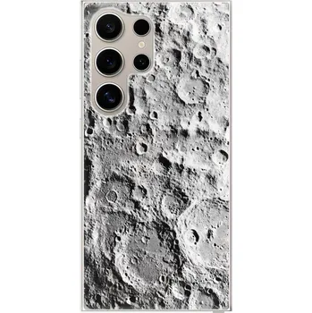 Pouzdro na mobilní telefon Odolné silikonové pouzdro iSaprio - Moon Surface - Samsung Galaxy S24 Ultra