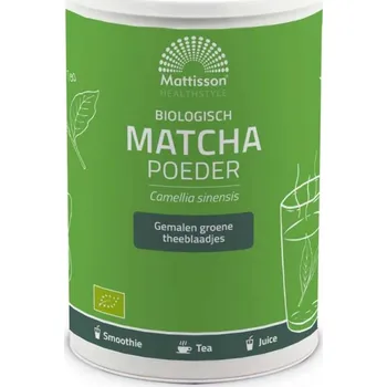 Čaj Mattisson BIO Matcha prášek - 350 g - DMS 7/25