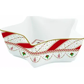 Easy Life Porcelánová miska Nutcracker Twist hvězdička 15×15×5 cm