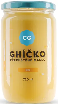Přepuštěné máslo České ghíčko Ghí Bio 720 ml