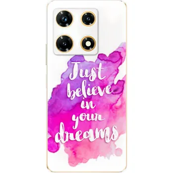 Pouzdro na mobilní telefon Odolné silikonové pouzdro iSaprio - Believe - Infinix Note 30 PRO