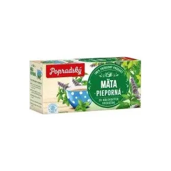 Čaj čaj popradský bylinný čaj Máta 20 sáčků (porcovaný čaj 20x 1,5g)