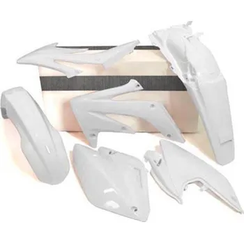 RACETECH kompletní plasty HONDA CRF 250X 04-19, barva bílá