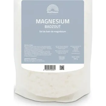 Koupelová sůl Mattisson Magnesium koupelová sůl - 900 g
