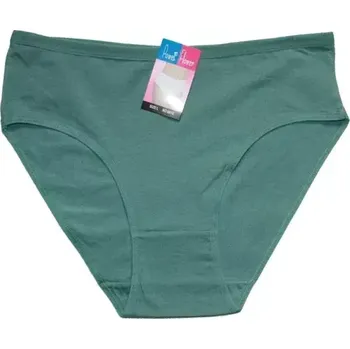 Dámské oblečení Dámské kalhotky do pasu Power Flower 8815 šedozelená