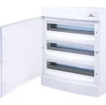 Rozvaděč na omítku ETI ECT 3x18PO, 54 mod. 3 řady, IP40, plná dvířka plast