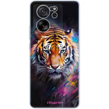 Telefonní příslušenství Odolné silikonové pouzdro iSaprio - Abstract Tiger - Xiaomi 13T / 13T Pro