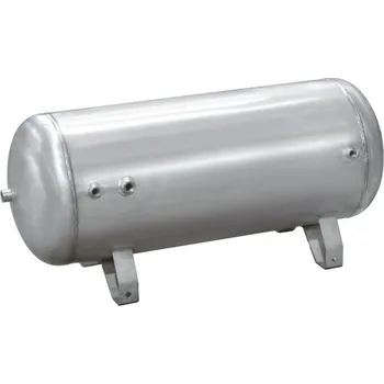 Kompresor INAIRCOM Vzdušník ležatý INOX 5/11 AISI 316L - Nerezový ležatý vzdušník bez armatur 11 bar Ilustrativní foto