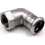 INAIRCOM INOX PRESS-Koleno 35mm x 5/4"i