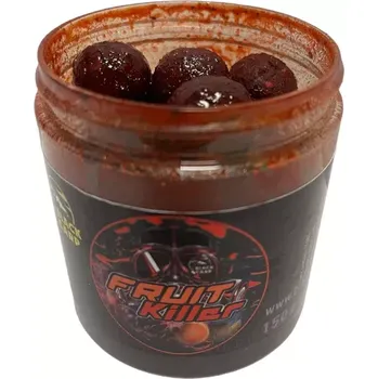 Boilies BLACK CARP Dipované boilies Fruit Killer 150g 20mm (BLACK CARP Dipované boilies Fruit Killer 150g 20mm)