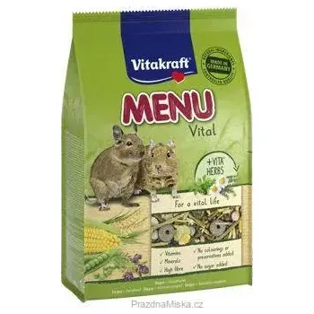 Krmivo pro hlodavce Vitakraft Rodent Degu krm. Menu Vital krm. 600g