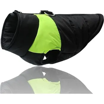 Obleček pro psa Surtep Zimní vesta černo zelená 4XL