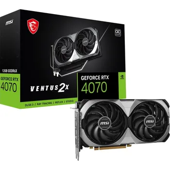 Grafická karta MSI GeForce RTX 4070 VENTUS 2X E 12G OC (GEFORCE RTX 4070 VENTUS 2X E 12G OC)