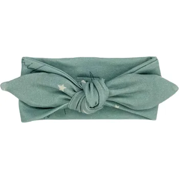 Čelenka Mimilove Čelenka s mašlí 6-24 měsíců Aqua Basic