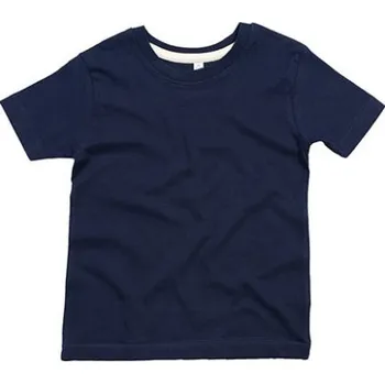 Dívčí tričko Mantis Dětské triko z organické bavlny MK15 Nautical Navy-Organic Natural 12+