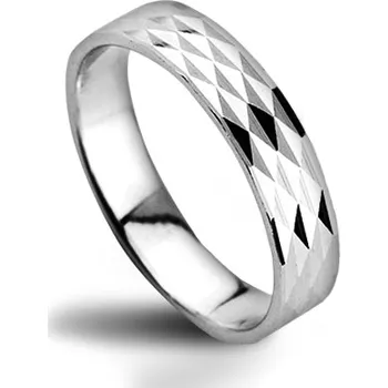 Prsten Šperky4U ZB52520 Dámský snubní prsten stříbrný - velikost 58 - ZB52520-58