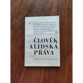 JANA KOHNOVÁ - Člověk a lidská práva (Člověk a lidská práva)