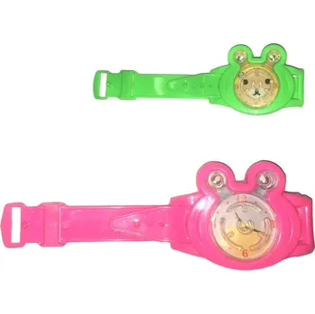 Hlavolam Hlavolam hodinky zvířátko hra s kuličkovým labyrintem různé druhy plast