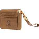 Bullcaptain kožené pouzdro na doklady s poutkem Khaki BULLCAPTAIN KB456s2