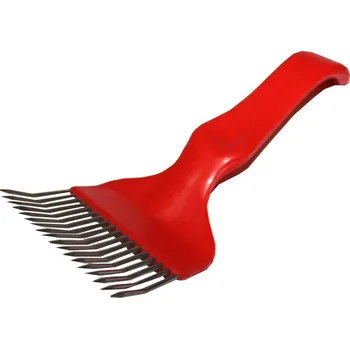 Vidlička k odvíčkování 1x lom., 18 jehel, plas. rukoj.