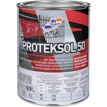 Barva na vlasy barva Rilak Proteksol 50, 0,9 l, černá