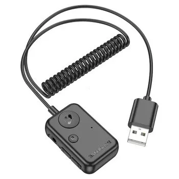 Transmiter FM Bluetooth Borofone BC49, barva černá