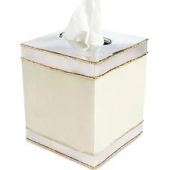 Úložný box Julia Knight Cascade Obal na papírové kapesníky, smetanový