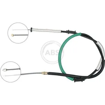 Lanko parkovací brzdy Tažné lanko, parkovací brzda A.B.S. K18067